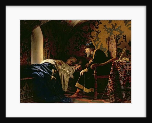 Tsar Ivan the Terrible Admiring Vasilia Melent'evna, 1875 by Grigori Semenovich Sedov
