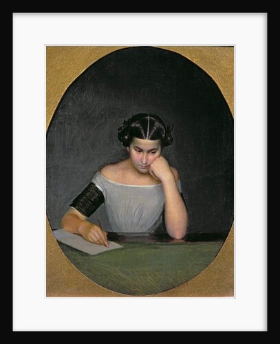Portrait of Olga Petrovna Zhdanovich as a Child by Pavel Andreevich Fedotov