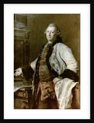 Portrait of Aleksandr Filippovich Kokorinov Architect, Director and First Rector of the Academy of Arts, 1769 by Dmitri Grigor'evich Levitsky