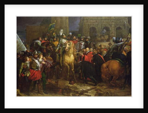 The Entry of Henri IV into Paris on 22 March 1594, c.1816 by Francois Pascal Simon Baron Gerard