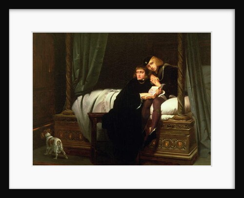 Edward V and the Duke of York in the Tower, 1830-31 by Hippolyte Delaroche