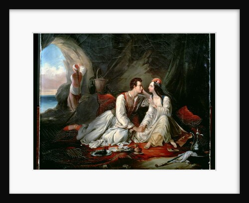 Don Juan and Haidee, c.1833 by Alexandre Marie Colin