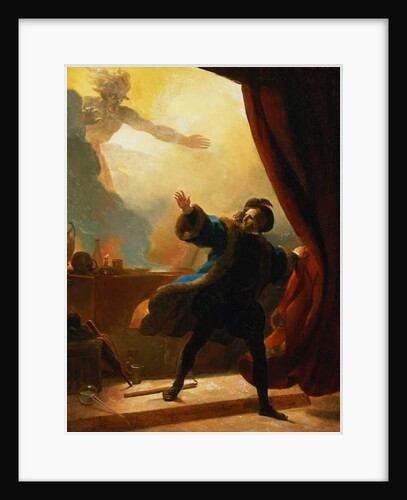 The Fatal Hour: Fantastic Subject by Alexandre Evariste Fragonard