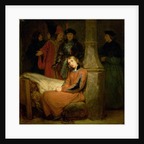 Joan of Arc before Charles VII c.1833 by Gillot Saint-Evre