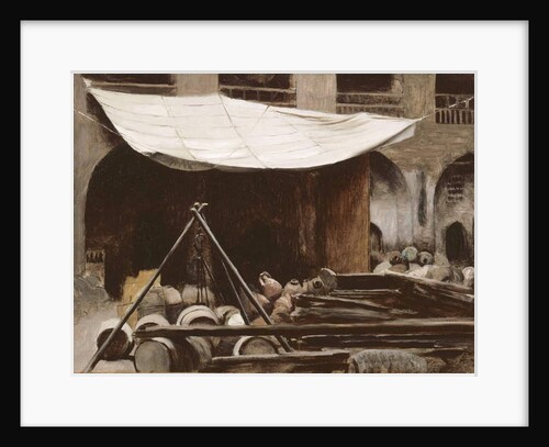 The souks in the heart of Cairo, 1861-62 by Jean Leon Gerome