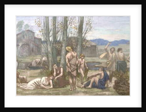 Ludus Pro Patria, or Playing for One's Country by Pierre Puvis de Chavannes