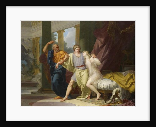 Socrates Tearing Away Alcibiades from the Embrace of Sensuality, 1785 by Jean-Baptiste Regnault