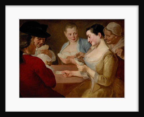 The Card Players by Gaspare Traversi