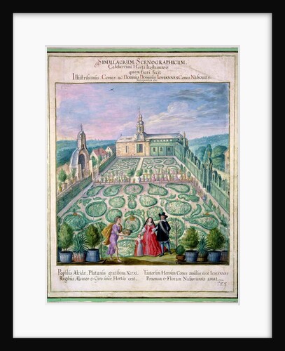 Dutch Garden by Johann Jakob Walther