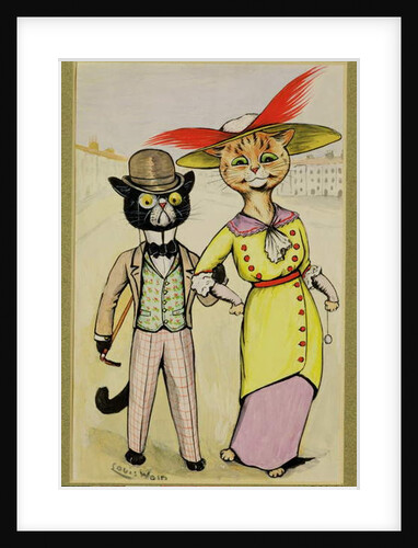 The Modern 'Arry and 'Arriet, 1913 by Louis Wain