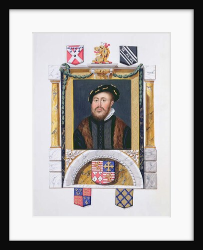 Portrait of Charles Brandon Duke of Suffolk as a Young Man by Sarah Countess of Essex