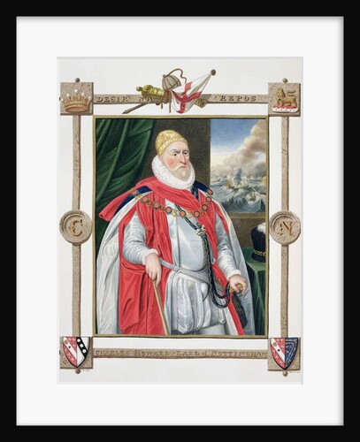 Portrait of Charles Howard 2nd Baron of Effingham and 1st Earl of Nottingham by Sarah Countess of Essex