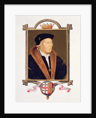 Portrait of Henry Bourchier 2nd Earl of Essex by Sarah Countess of Essex