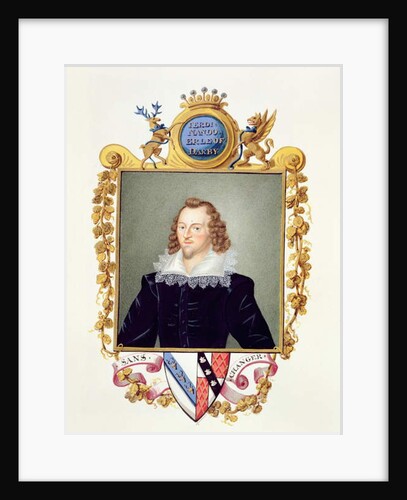 Portrait of Ferdinando Stanley 5th Earl of Derby by Sarah Countess of Essex