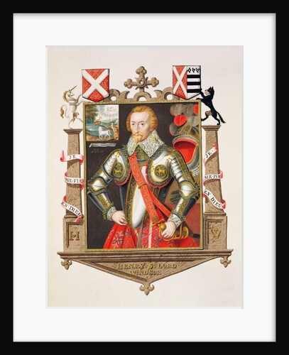 Portrait of Henry, 5th Lord Windsor by Sarah Countess of Essex