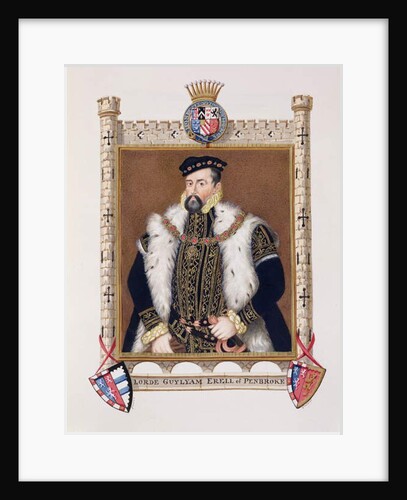 Portrait of William Herbert 1st Earl of Pembroke by Sarah Countess of Essex