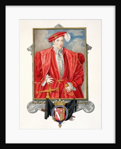 Portrait of Henry Howard Earl of Surrey by Sarah Countess of Essex