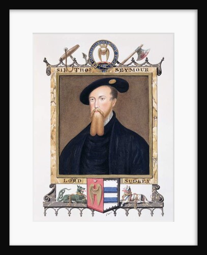 Portrait of Thomas Seymour 1st Baron of Sudeley by Sarah Countess of Essex