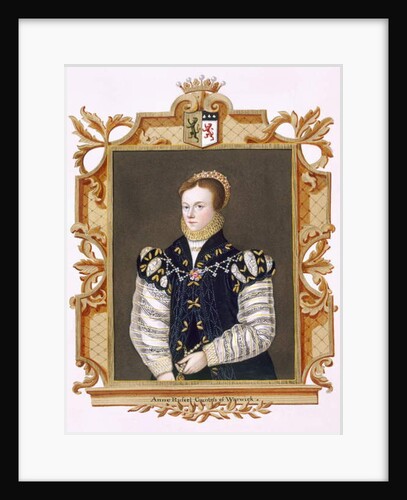 Portrait of Anne Russell Countess of Warwick by Sarah Countess of Essex