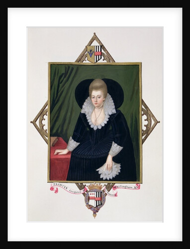 Portrait of Frances Walsingham, Countess of Essex by Sarah Countess of Essex
