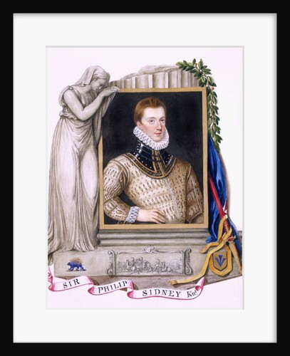 Portrait of Sir Philip Sidney by Sarah Countess of Essex