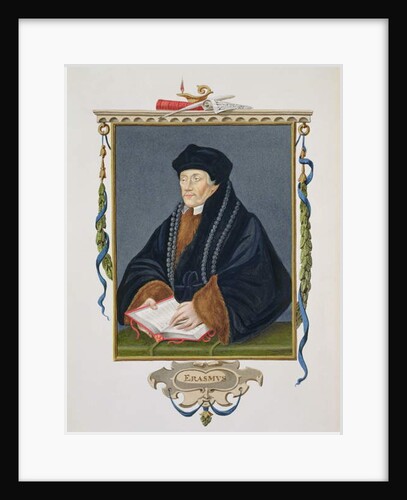 Portrait of Erasmus by Sarah Countess of Essex