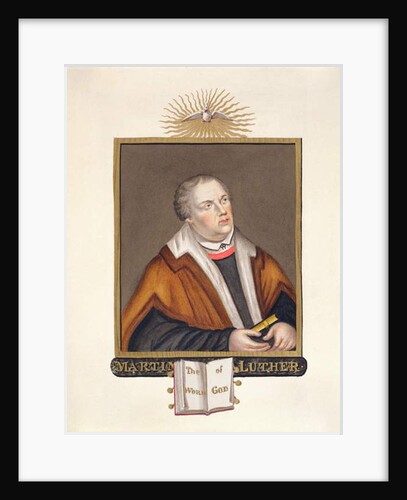 Portrait of Martin Luther by Sarah Countess of Essex