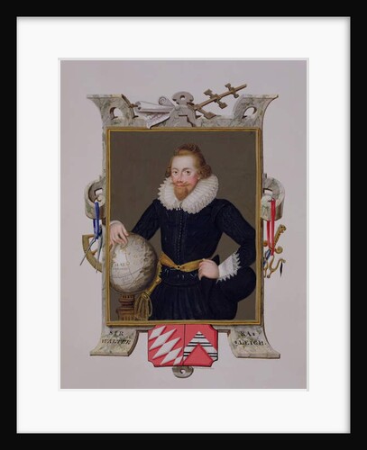 Portrait of Sir Walter Raleigh by Sarah Countess of Essex