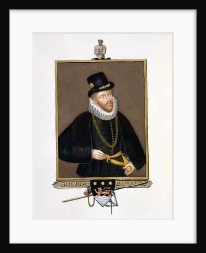 Portrait of Sir John Hawkins by Sarah Countess of Essex