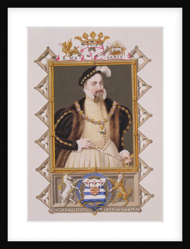 Portrait of Henry Grey Duke of Suffolk by Sarah Countess of Essex