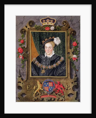 Portrait of Edward VI King of England, aged about 14 by Sarah Countess of Essex