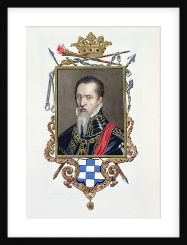 Portrait of Ferdinand Alvarez de Toledo Duke of Alva by Sarah Countess of Essex