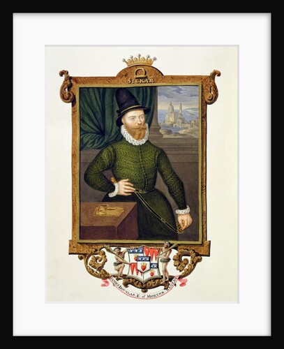 Portrait of James Douglas 4th Earl of Morton by Sarah Countess of Essex