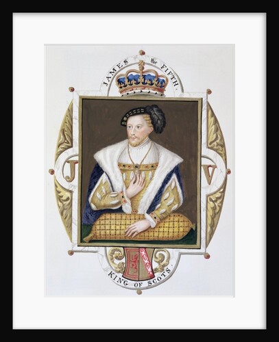 Portrait of James V King of Scotland by Sarah Countess of Essex