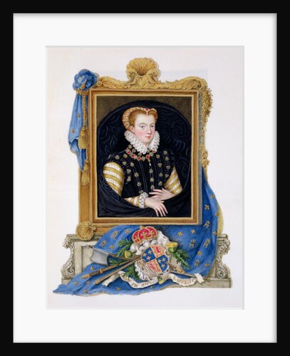 Portrait of Mary Queen of Scots by Sarah Countess of Essex
