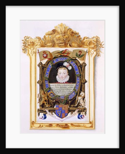 Portrait of James VI of Scotland Later James I of England as a boy c.1574 by Sarah Countess of Essex