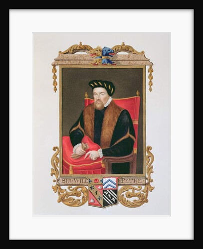 Portrait of Sir William Petre by Sarah Countess of Essex