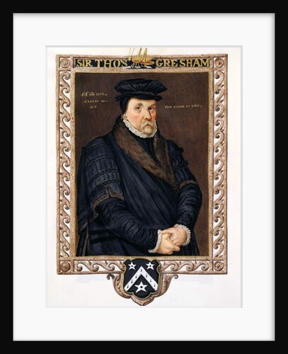Portrait of Sir Thomas Gresham by Sarah Countess of Essex