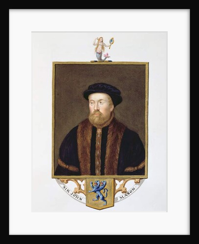 Portrait of Sir John Mason by Sarah Countess of Essex
