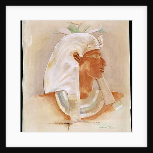 Head of Queen Makare Hatshepsut by Howard Carter