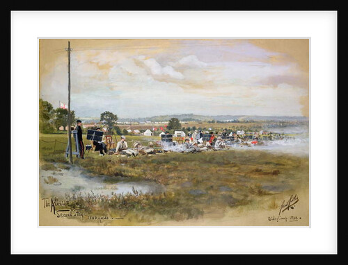 The Albert - Second Stage, 1000 yards, Bisley Camp, 1893 by Cecil Cutler