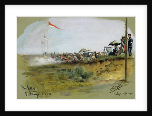 The Albert - First Stage, 900 yards, Bisley Camp, 1893 by Cecil Cutler