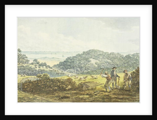 Panoramic 'before' view by Humphry Repton