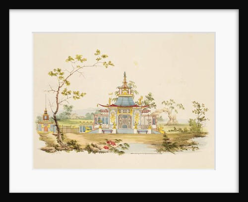 Design for a Chinese Temple, c.1810 by G. Landi