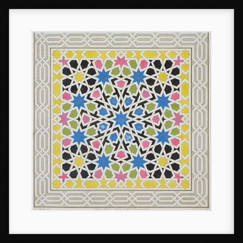 Mosaic design from the Alhambra by James Cavanagh Murphy