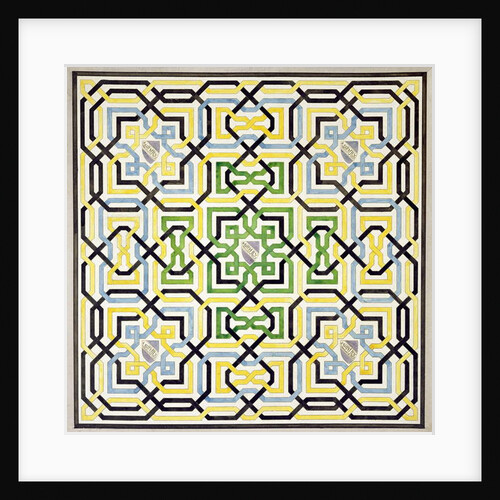 Mosaic design from the Alhambra by James Cavanagh Murphy