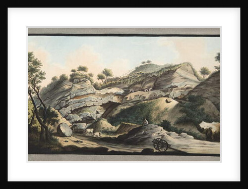 Part of the Cone of the Mountain of Somma by Pietro Fabris