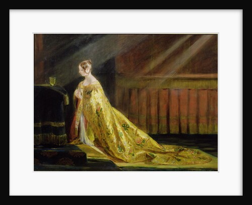 Queen Victoria in Her Coronation Robe, 1838 by Charles Robert Leslie