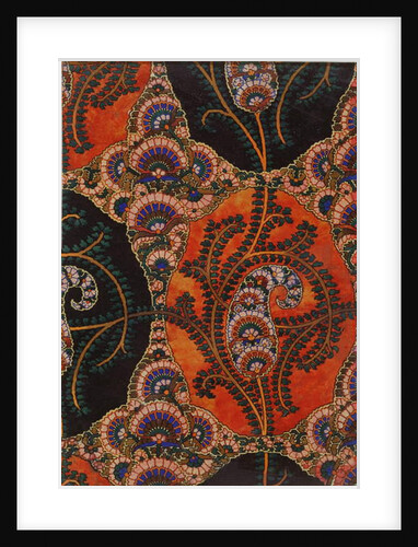 Fabric Design for Paisley Shawls, c.1871 by George Charles Haite