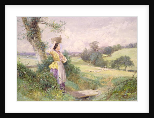 The Milkmaid, 1860 by Myles Birket Foster